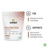 Unived Pea Protein Isolate with Natural Digestive Enzymes, 100% Vegan & Plant-Based, BCAAs, Amino Acid, Lean Muscle Development, Non-GMO & Sugar-Free, Natural (Chocolate 30 Servings) view 3