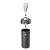 Ezy Dose Ezy Dose Locking Container Secure Small Valuable Items Durable Nylon Canister Locks with Key, Large, Black view 4
