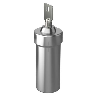 Ezy Dose Ezy Dose Locking Container Secure Small Valuable Items Stainless Steel Canister Locks with Key, Large