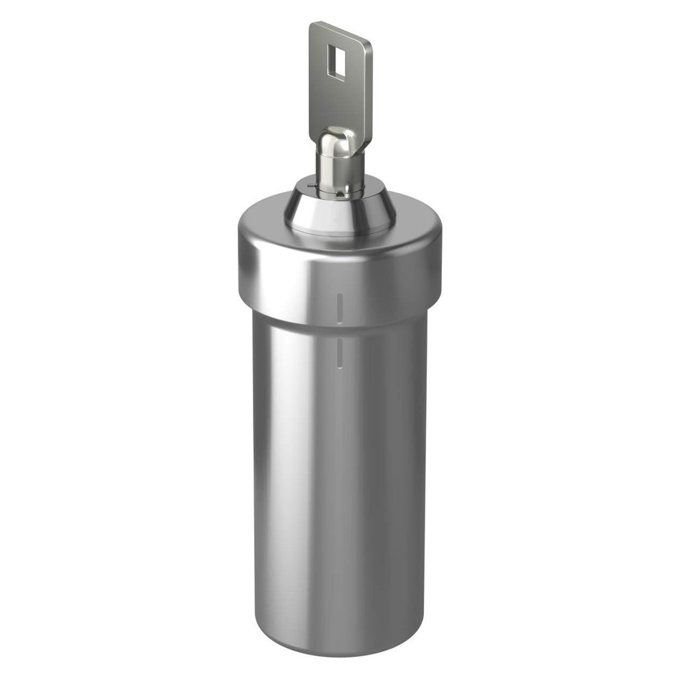 Ezy Dose Ezy Dose Locking Container Secure Small Valuable Items Stainless Steel Canister Locks with Key, Large