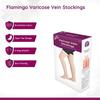 Flamingo Varicose Vein Stockings | Graduated Compression for Effective Swelling Reduction, Leg Pain Relief, and Enhanced Circulation | For Men and Women | Size - Small | 1 Pair | view 4