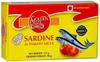 Golden Prize Sardine in Tomato Sauce 125 GMS Each - Pack of 4 Units view 1