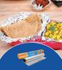 Freshee 9m Aluminium Silver Kitchen Foil Roll Paper Pack of 3|11 Micron Thick|Food wrap|Disposable Food Parcel|Fresh Food|Food Grade view 2