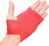A-Tape Cohesive Crepe (10cm X 4.5 mtr, Pack of 2) Elastic Self Adherent Crepe Bandage Breathable Self Adhesive Cohesive Bandage for Humans & Pets (Dogs, Cats, Birds) (10 cm) (Red and Beige) view 4
