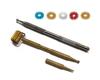 Acupressure India Sujok Probe Metal Roller, Dismandable Diagnostic Jimmys, Sujok Rings, Metal Roller,Silver & Gold view 1