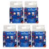 Freshee 60 Sheet 4 In 1 Kitchen Towel Tissue Paper Pack Of 5, Hygienic Fresh Environment Friendly Water Dissolvable Disposable Dry Tissue Roll Made With 100% Virgin Fibre view 1