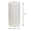 Freshee 60 Sheet Kitchen Towel Tissue Paper Pack Of 2, Hygienic Fresh Environment Friendly Water Dissolvable Disposable Dry Tissue Roll Made With 100% Virgin Fibre view 4