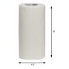 Freshee 60 Sheet 4 In 1 Kitchen Towel Tissue Paper Pack Of 3, Hygienic Fresh Environment Friendly Water Dissolvable Disposable Dry Tissue Roll Made With 100% Virgin Fibre view 4