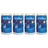 Freshee 60 Sheet Kitchen Towel Tissue Paper Pack Of 4, Hygienic Fresh Environment Friendly Water Dissolvable Disposable Dry Tissue Roll Made With 100% Virgin Fibre view 1