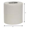 Freshee 10 In 1 Tissue Roll 2 Ply Pack Of 5 Tissue Paper, Hygience And Fresh Tissue Made With 100% Virgin Fibre, Value Plus Range Of Disposable Tissue view 4
