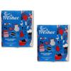 Freshee 60 Sheet 2 In 1 Kitchen Towel Tissue Paper Pack Of 2, Hygienic Fresh Environment Friendly Water Dissolvable Disposable Dry Tissue Roll Made With 100% Virgin Fibre view 1