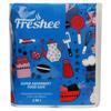 Freshee 60 Sheet 2 In 1 Kitchen Towel Tissue Paper Pack Of 2, Hygienic Fresh Environment Friendly Water Dissolvable Disposable Dry Tissue Roll Made With 100% Virgin Fibre view 2