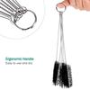 DIY Crafts Pack of 1 Pc, Straw Brush Kit, Drinking Straw Brush Kit - (3-Size) 9-Piece Straw Cleaner - Cleaning (Pack of 1 Pc, Straw Brush Kit) view 2