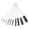 DIY Crafts Pack of 1 Pc, Straw Brush Kit, Drinking Straw Brush Kit - (3-Size) 9-Piece Straw Cleaner - Cleaning (Pack of 1 Pc, Straw Brush Kit) view 3