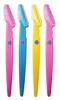 [Ear Lobe & Accessories] Multi-Purpose Women/Girls Razor | For Eyebrow, Face, Armpit, Foot, and Bikini Line - Pack of 4, Multicolor view 1