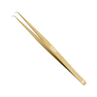 90 Angular Volume Tweezers (Golden Titanium Coated.)