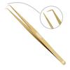 90 Angular Volume Tweezers (Golden Titanium Coated.) view 2
