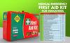 Add-on Safety - Medical Emergency First Aid Kit for Industries (with Metal Box) - CLASS  B (As Per Factory Act 1948) view 4