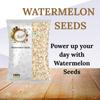 Chounk Edible Raw Water Melon Seeds - 100 Gms (Pack of 1) | Magaj Seed Pack | Tarbuj Ke Beej | Rich in Protein | Potassium | Magnesium & Iron | Raw Watermelon Seeds for Eating | Healthy Food view 4