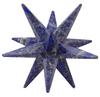 White Whale Lapis Lazuli Reiki Healing Crystal Energy Generator 12 Point Star Merkaba Sacred Geometry view 1