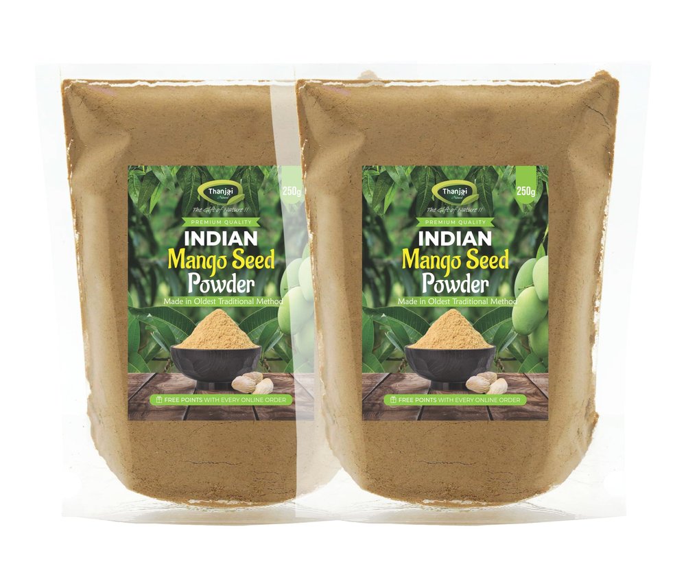 Thanjai Natural 500 Grms Mango Seed Powder 100% Natural, Made In Oldest Traditional Method, No Preservatives, Fresh