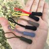 20PCS Replacement Zipper Pulls Zip Cord Puller Slider for Bags Tent Clothes (Army Green) view 3