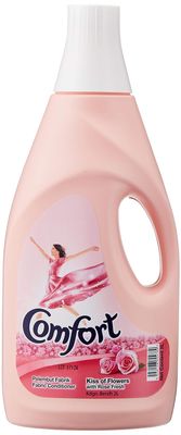 Comfort Fabric Softener Liquid Conditioner Kiss Of Flowers With Rose Fresh, 67.63 Fl Oz ? 2 L