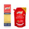 Gustora Combo Pack of Spaghetti 500g Pasta & Ketchup 1kgI Rich in protein and fibre Zero cholesterol and free from trans-fatI view 1