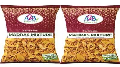 Adyar Anand Bhavan Sweets and Snacks A2B Madras Mixture, 200 g