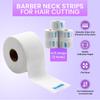 Barber Neck Strips for Hair Cutting - 475 Strips (5 Rolls) - Barber Accessories - Barber Neck Strip - Neck Strips Barber Supplies - Neck Paper for Barber view 2