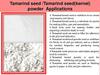 Pmw - Grade A Quality - Tamarind Seed Powder - With out Cover - 500 Grams view 2