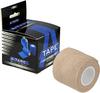 Agam A-Tape Cohesive Self Adhesive Bandage | Self-Adhesive Compression Wrap  Sports, Gym & Joint Protection Tape| (Reusable & Waterproof, 5 cm X 4.5 Mtr) Crepe Bandage Pack of 2 (Beige & Black) view 4