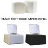 Dhwani Enterprise Table Top Tissue Paper Refill with Check Duster Cloth (Pack of 20, White) view 2