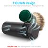 Enerfort Shaving Brush Travel Case, Shave Brush Holder Stand with Adjustable Height Compatible Most of Shaving Brushes (Brush not Included) (Black), Black, Small (Pack of 1) view 3