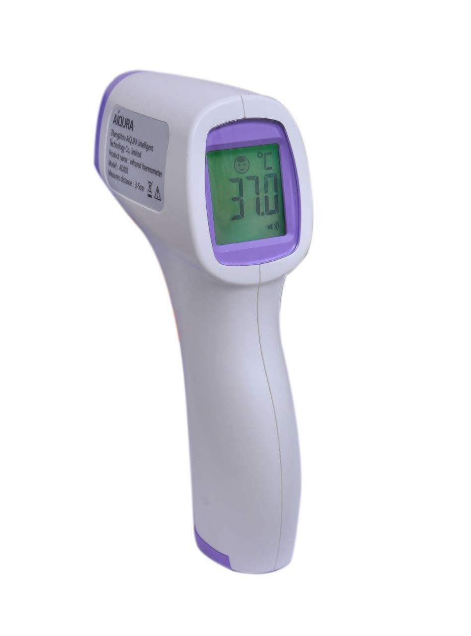 Thermocare TP-Infrared Non Contact Thermometer for Fever for Baby Digital Thermometers for Fever Kids (White)