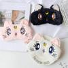 3nh 1PcsComfortable Cute Eye Mask for Rest and SleepPattern Blinder Mask Travel Relax Aid Blindfold view 2