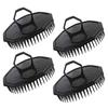 4pcs Men Scalp Shampoo Brushes, Segbeauty Hair Scalp Massager Shampoo Comb with Soft Pins Detangling Brush Anti-dandruff Thin Thick Wet Dry Hair Washing Comb for Pets Men and Women view 1