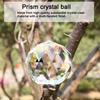 Clear Crystal Ball Prism Window Rainbow Maker Window Prisms Suncatcher for Feng Shui, (60mm /2.4inch) view 2