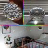 Clear Crystal Ball Prism Window Rainbow Maker Window Prisms Suncatcher for Feng Shui, (60mm /2.4inch) view 4