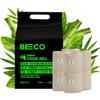 Beco Toilet Tissue Rolls | 3-ply, 1760 Pulls (220 x 8 Rolls) | Tissue Paper Roll, Toilet Paper, Toilet Roll Eco Friendly, Soft & Highly Absorbent, 100% Natural Bamboo, Chemical-Free, Hypoallergenic view 1