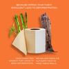 Beco Toilet Tissue Rolls | 3-ply, 1760 Pulls (220 x 8 Rolls) | Tissue Paper Roll, Toilet Paper, Toilet Roll Eco Friendly, Soft & Highly Absorbent, 100% Natural Bamboo, Chemical-Free, Hypoallergenic view 4