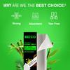 Beco Reusable Kitchen Towel Roll-2000 Times Washable|Soft & Highly Absorbent|Better Alternative to Dishcloth, Kitchen Tissue Paper Roll/Paper Towel|Eco Bamboo Wipes for Home Cleaning|20 Sheets view 2