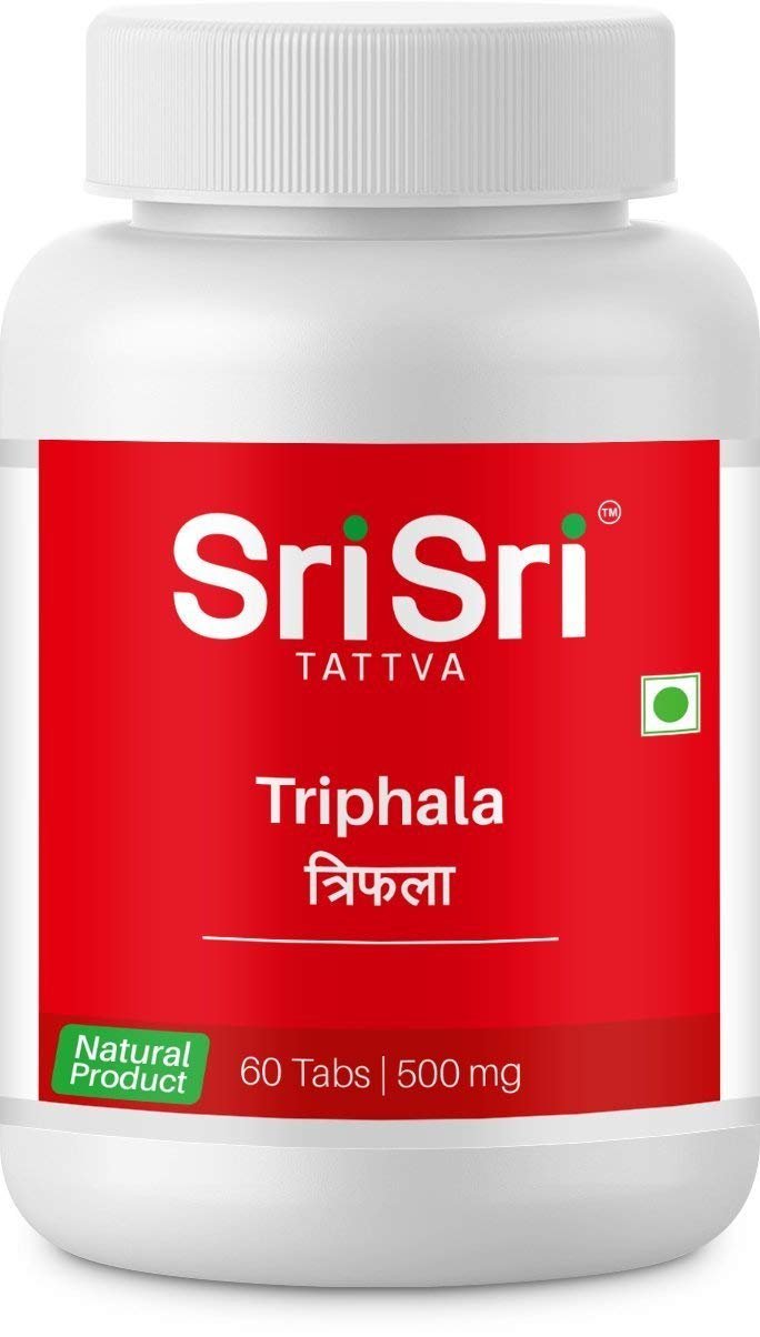 Sri Sri Tattva Triphala 500Mg Tablet - 60Count (Pack of 5)