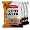 NutroActive Keto Atta (3g Net Carb Per Roti) Extremely Low Carb Flour - 1kg (Pack of 5) view 1