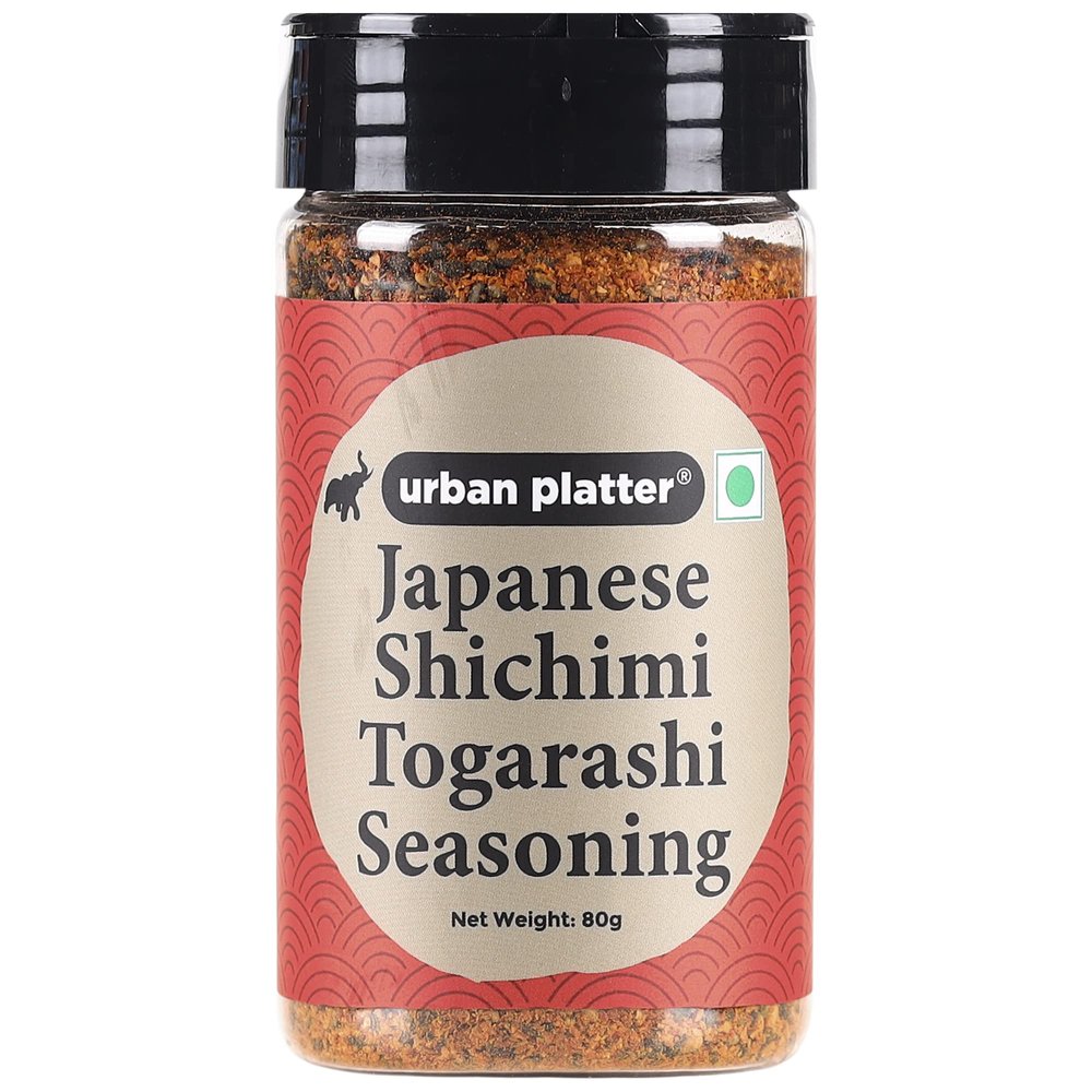 Urban Platter Shichimi Togarashi Seasoning, 80g (Japanese Seven-Spice Blend | Aromatic & Zesty)
