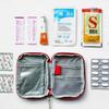Dayalu First Aid Kit Bag | Medicine Storage Box | Multi-Utility Medicine Pouch | Portable & Spacious Emergency Kit Organizer with Mesh Pouch & Elastic Loops | Perfect for Travel, Camping, Home (Red) view 4