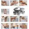 ACi Acupressure India 4D Mini Body & Face Roller Massager (Silver) view 4