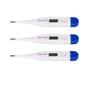 Dr. Odin DMT 101 Digital Thermometer With Quick Measurement of Oral & Underarm Temperature in Celsius & Fahrenheit | 20 Seconds Fast Reading for Kids & Adults | Professional & Personal Use (Pack of 3) view 1