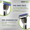 ShaveMOB Mens Replacement Non-Slip Razor Handle view 4