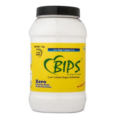 BIPS Sugar Free Sucralose Base 1Kg Jar